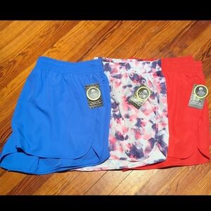 NWT 3PC. BUNDLE OF XXXL WOMEN'S ATHLETIC SHORTS